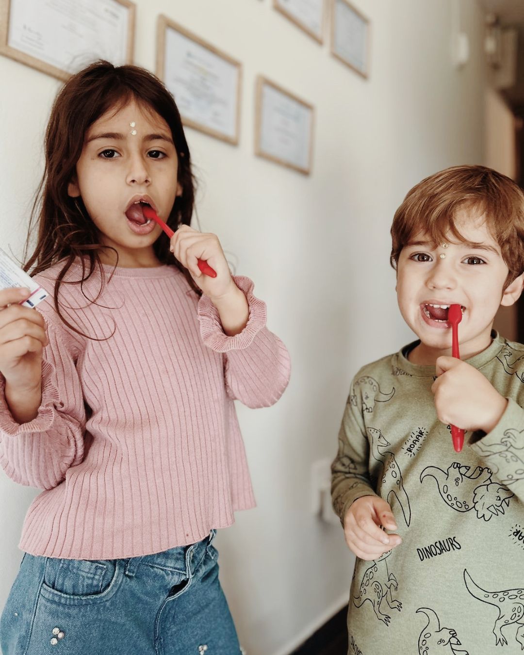 Niños en el consultorio